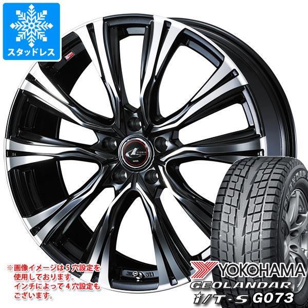 【タイヤ交換対象】スタッドレスタイヤ ヨコハマ ジオランダー I/T-S G073 215/60R17 96Q ＆ レオニス VR 7.0-17 タイヤホイール4本セット215/60-17 YOKOHAMA GEOLANDAR I/T-S G073