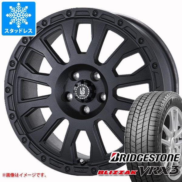 【タイヤ交換対象】ジープ コンパス M624系用 スタッドレス ブリヂストン ブリザック VRX3 225/55R18 102Q XL ラ・ストラーダ アヴェンチュラ タイヤホイール4本セット