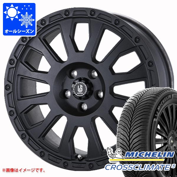 ジープ コンパス M624系用 オールシーズンタイヤ ミシュラン クロスクライメート3 225/55R18 102V XL ラ・ストラーダ アヴェンチュラ タイヤホイール4本セット|タイヤ1番