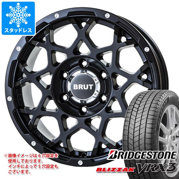 【タイヤ交換対象】デリカD:5用 スタッドレス ブリヂストン ブリザック VRX3 215/70R16 100Q ブルート BR-55 タイヤホイール4本セット 101,850円