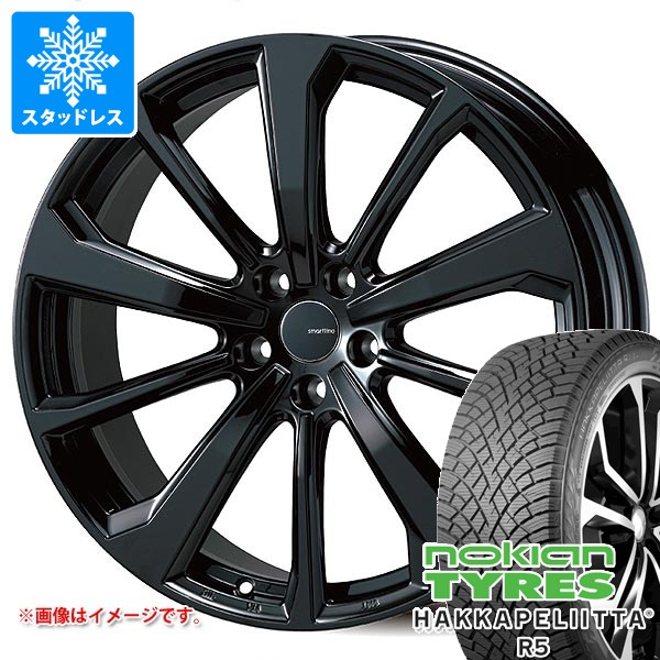 【タイヤ交換対象】BMW G09 XM用 スタッドレス ノキアン ハッカペリッタ R5 SUV 285/45R21 113T XL スマートライン 365n タイヤホイール4本セット|タイヤ1番