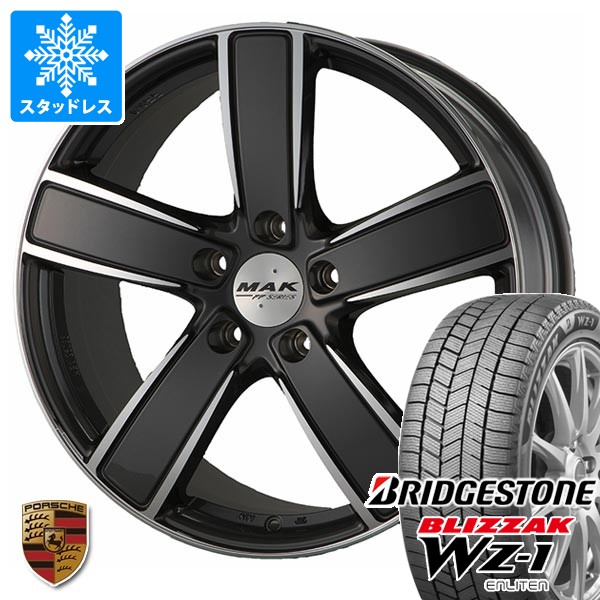 【タイヤ交換対象】ポルシェ カイエン E3K系用 スタッドレス ブリヂストン ブリザック WZ-1 275/45R20 110Q XL 2025年10月発売サイズ MAK ツーリズモ FF タイヤホイール4本セット 231,885円
