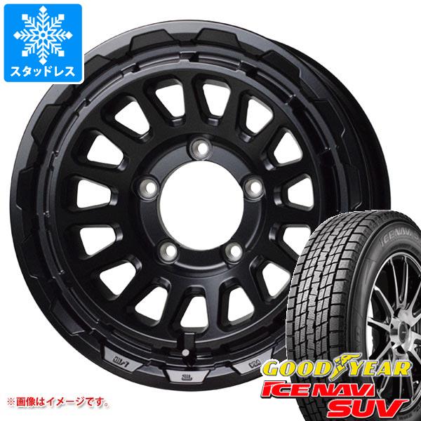 【タイヤ交換対象】ジムニーシエラ JB74W用 スタッドレス グッドイヤー アイスナビ SUV 215/70R16 100Q バークレイハードロック リザード タイヤホイール4本セット|タイヤ1番