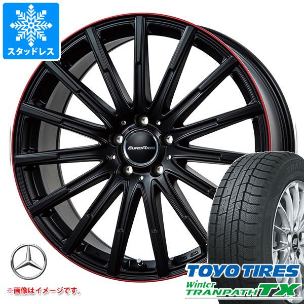 【タイヤ交換対象】メルセデスベンツ X247 GLBクラス用 スタッドレス トーヨー ウィンタートランパス TX 235/55R18 100Q ユーロアクシス エアフルト タイヤホイール4本セット|タイヤ1番