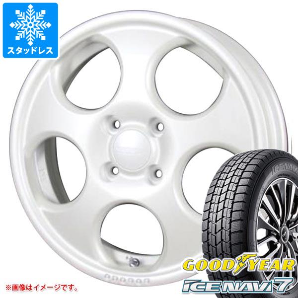 【タイヤ交換対象】タフト LA900系用 2026年製 スタッドレス グッドイヤー アイスナビ7 165/65R15 81Q MLJ ハイペリオン ポポロ タイヤホイール4本セット｜タイヤ１番