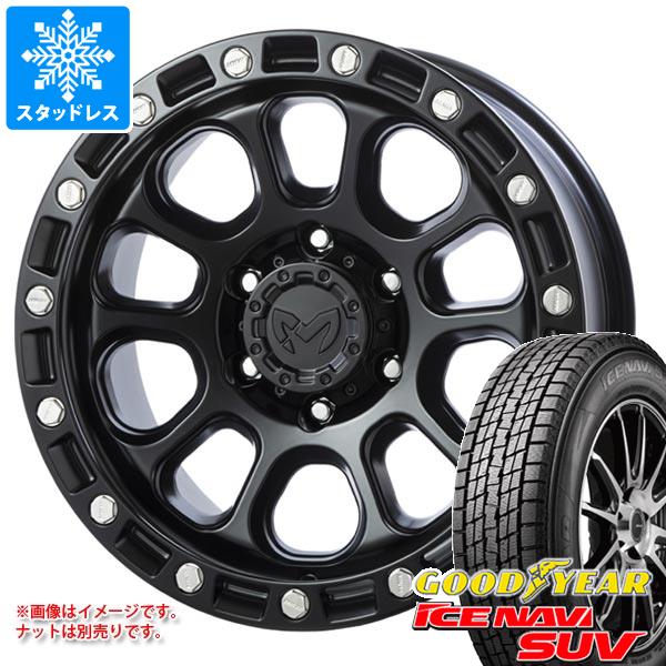 【タイヤ交換対象】ランドクルーザー プラド 150系用 スタッドレス グッドイヤー アイスナビ SUV 265/70R17 115Q MKW M204 タイヤホイール4本セット｜タイヤ１番