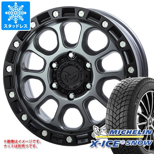 【タイヤ交換対象】トライトン LC2T用 スタッドレス ミシュラン エックスアイススノー SUV 265/65R17 112T MKW M204 タイヤホイール4本セット
