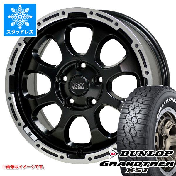 【タイヤ交換対象】スタッドレスタイヤ ダンロップ グラントレック XS1 215/70R16 100/97N ホワイトレター ＆ マッドクロスグレイス 7.0-16 タイヤホイール4本セット215/70-16 DUNLOP GRANDTREK XS1｜タイヤ１番