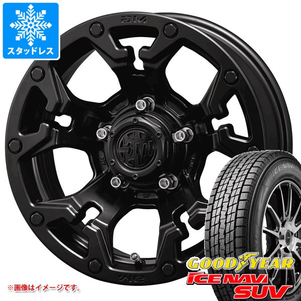【タイヤ交換対象】5本セット スズキ ジムニーノマド JC74W用 スタッドレス グッドイヤー アイスナビ SUV 215/70R16 100Q クリムソン MG ゴーレム タイヤホイール5本セット