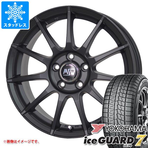 【タイヤ交換対象】メルセデスベンツ W247 Bクラス用 スタッドレス ヨコハマ アイスガードセブン iG70 205/55R17 95Q XL OZ MSW 85-2 タイヤホイール4本セット