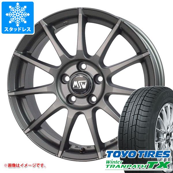 【タイヤ交換対象】BMW G02 X4用 スタッドレス トーヨー ウィンタートランパス TX 225/60R18 100Q OZ MSW 85-2 タイヤホイール4本セット｜タイヤ１番