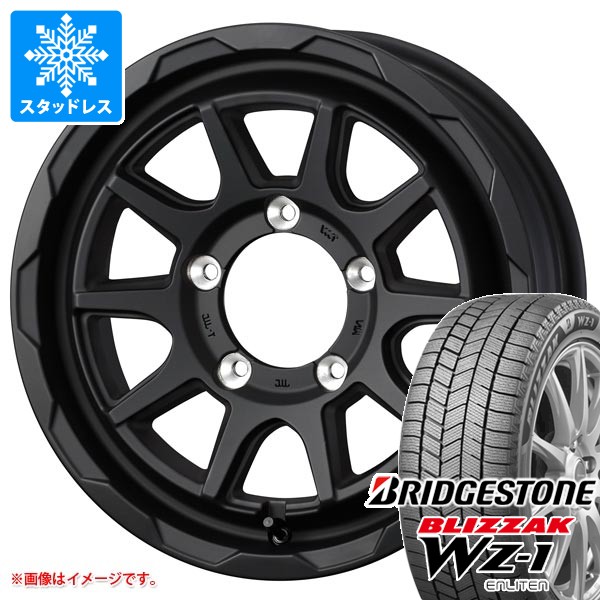 【タイヤ交換対象】5本セット スズキ ジムニーノマド JC74W用 スタッドレス ブリヂストン ブリザック WZ-1 195/80R15 96Q 2025年10月発売サイズ マッドヴァンス06 タイヤホイール5本セット