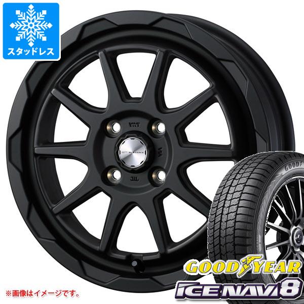 【タイヤ交換対象】ハスラー用 スタッドレス グッドイヤー アイスナビ8 165/60R15 77Q マッドヴァンス06 タイヤホイール4本セット