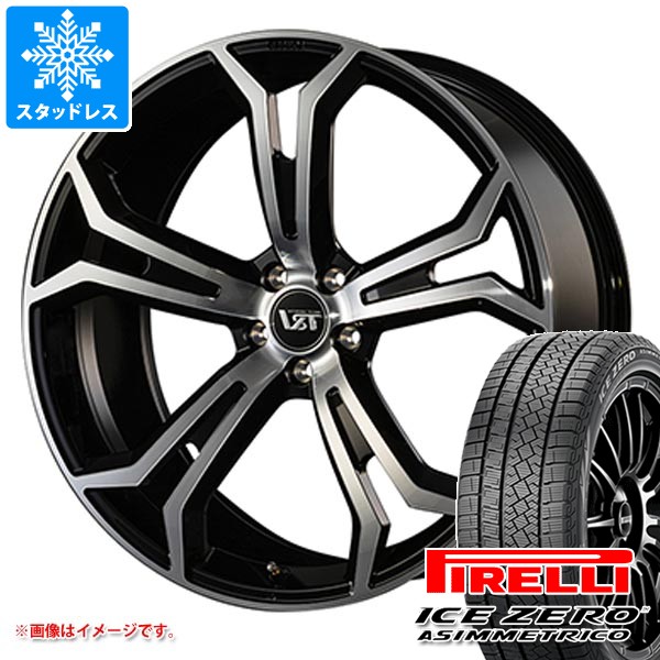 【タイヤ交換対象】ボルボ XC60 UB/UD系用 スタッドレス ピレリ アイスゼロアシンメトリコ SUV 255/45R20 105H XL VST タイプPLS フォージド タイヤホイール4本セット｜タイヤ１番