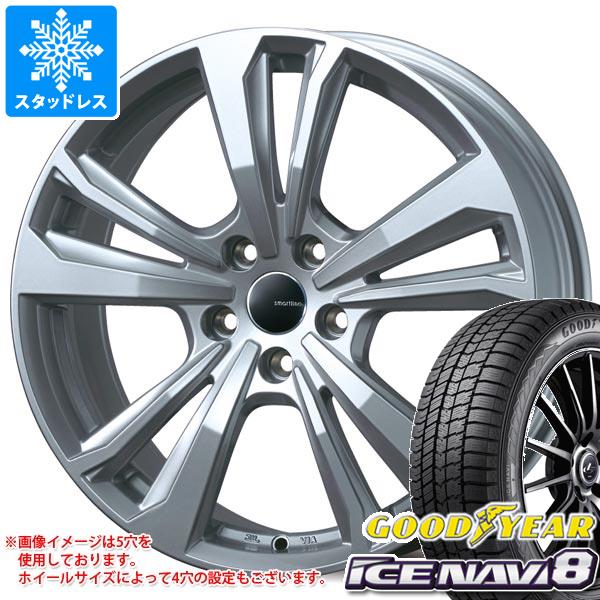 【タイヤ交換対象】BMW G60 5シリーズ用 スタッドレス グッドイヤー アイスナビ8 245/45R19 102Q XL スマートライン 365 タイヤホイール4本セット