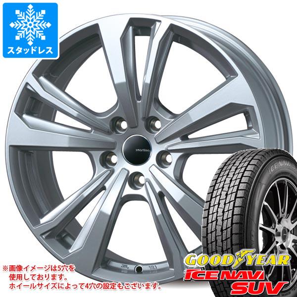 【タイヤ交換対象】BMW G02 X4用 スタッドレス グッドイヤー アイスナビ SUV 225/60R18 100Q スマートライン 365 タイヤホイール4本セット|タイヤ1番