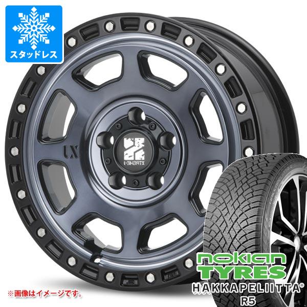 【タイヤ交換対象】5本セット ジープ ラングラー JK/JL系用 スタッドレス ノキアン ハッカペリッタ R5 SUV 265/70R17 115R MLJ エクストリームJ XJ07 タイヤホイール5本セット｜タイヤ１番