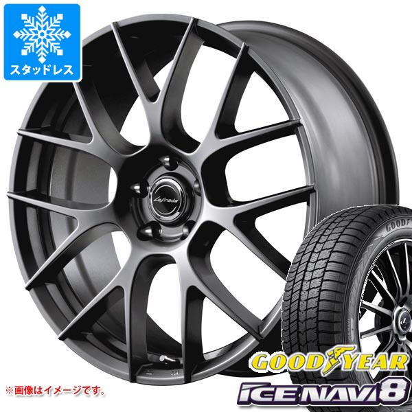 【タイヤ交換対象】トヨタ 40系アルファード用 スタッドレス グッドイヤー アイスナビ8 225/55R19 99Q レフィナーダ モーション3 タイヤホイール4本セット