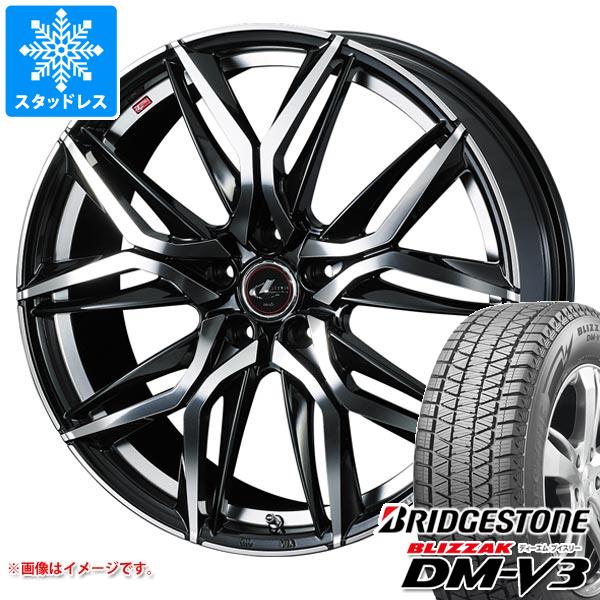 【タイヤ交換対象】スタッドレスタイヤ ブリヂストン ブリザック DM-V3 225/65R18 103Q & レオニス LM 7.0-18 タイヤホイール4本セット225/65-18 BRIDGESTONE BLIZZAK DM-V3|タイヤ1番