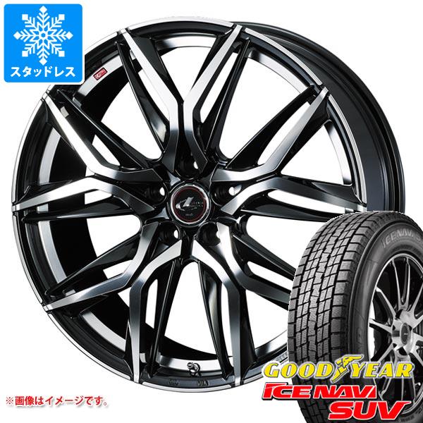 【タイヤ交換対象】スタッドレスタイヤ グッドイヤー アイスナビ SUV 235/55R18 100Q ＆ レオニス LM 8.0-18 タイヤホイール4本セット235/55-18 GOODYEAR ICE NAVI SUV 103,800円
