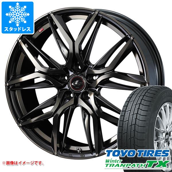 【タイヤ交換対象】スタッドレスタイヤ トーヨー ウィンタートランパス TX 215/55R17 94Q & レオニス LM 7.0-17 タイヤホイール4本セット215/55-17 TOYO Winter TRANPATH TX|タイヤ1番