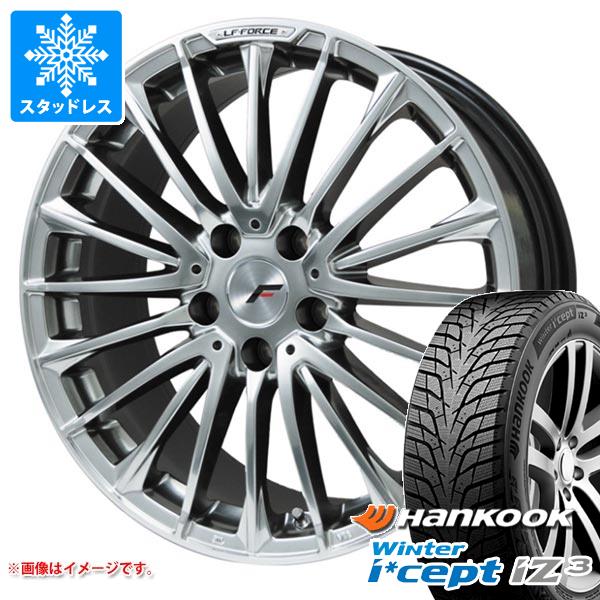 【タイヤ交換対象】40系アルファード用 スタッドレス ハンコック ウィンターアイセプト iZ3 X for SUV W636A 225/60R18 100H エルエフ フォース タイヤホイール4本セット｜タイヤ１番