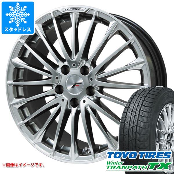 【タイヤ交換対象】 レクサス NX 20系用 スタッドレス トーヨー ウィンタートランパス TX 235/60R18 107Q XL エルエフ フォース タイヤホイール4本セット｜タイヤ１番