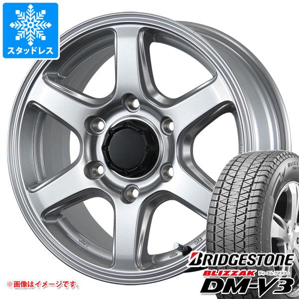 【タイヤ交換対象】ハイラックス 120系用 スタッドレス ブリヂストン ブリザック DM-V3 265/70R17 115Q エムイーエー タイヤホイール4本セット|タイヤ1番