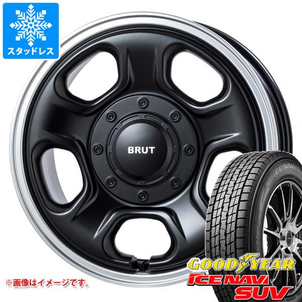 【タイヤ交換対象】ニッサン T31エクストレイル用 スタッドレス グッドイヤー アイスナビ SUV 215/65R16 98Q ブルート BR-33 タイヤホイール4本セット|タイヤ1番