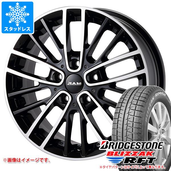 【タイヤ交換対象】MINI クロスオーバー F60用 スタッドレス ブリヂストン ブリザック RFT 225/50RF18 95Q ランフラット MAK チェルシー タイヤホイール4本セット