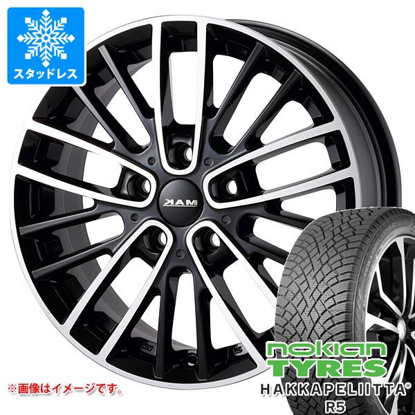 【タイヤ交換対象】MINI クラブマン F54用 スタッドレス ノキアン ハッカペリッタ R5 205/55R16 94R XL MAK チェルシー タイヤホイール4本セット