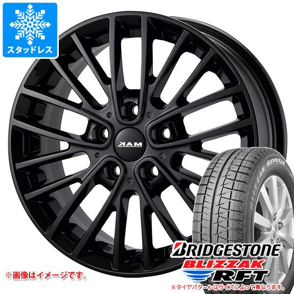 【タイヤ交換対象】MINI MINI クーパー F66用 スタッドレス ブリヂストン ブリザック RFT 195/55R16 87Q ランフラット MAK チェルシー タイヤホイール4本セット