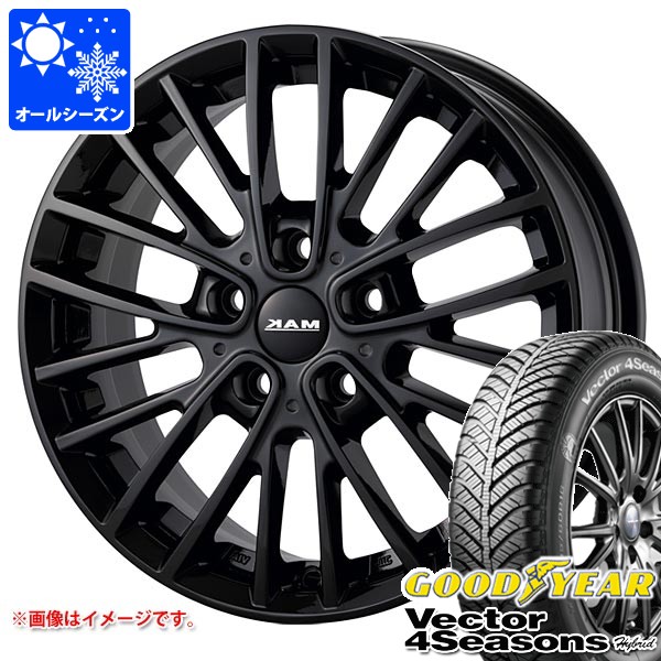 MINI クラブマン F54用 オールシーズンタイヤ グッドイヤー ベクター 4シーズンズ ハイブリッド 225/40R18 92H XL MAK チェルシー タイヤホイール4本セット|タイヤ1番