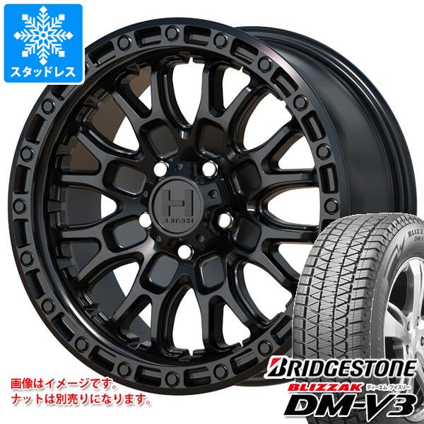 【タイヤ交換対象】RAV4 50系用 スタッドレス ブリヂストン ブリザック DM-V3 245/65R17 107Q ホスタイル H135 リッジクレスト タイヤホイール4本セット 163,000円