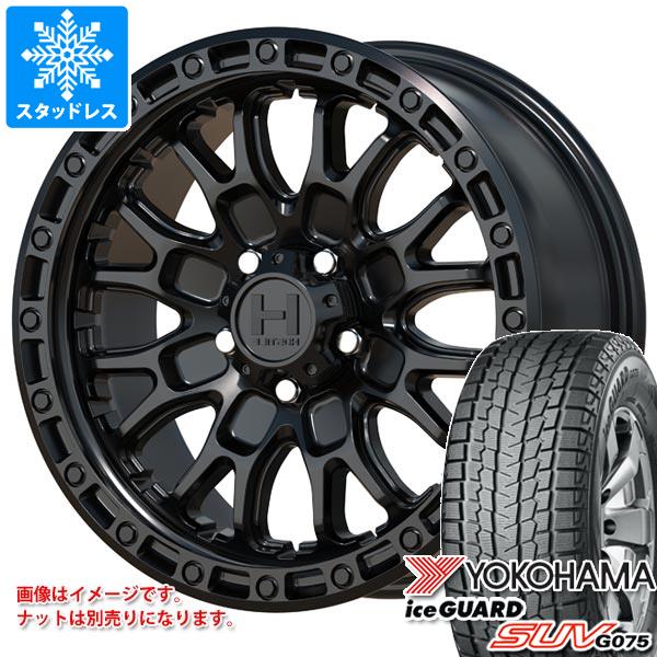 【タイヤ交換対象】スタッドレスタイヤ ヨコハマ アイスガード SUV G075 235/65R17 108Q XL ＆ ホスタイル H135 リッジクレスト 8.0-17 タイヤホイール4本セット235/65-17 YOKOHAMA iceGUARD SUV G075｜タイヤ１番