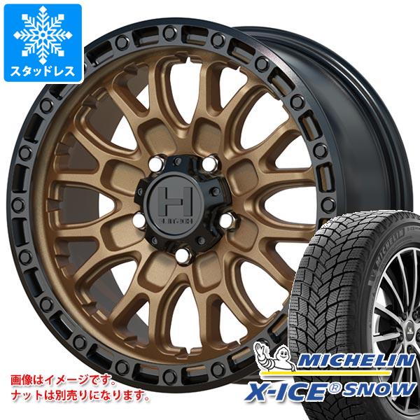 【タイヤ交換対象】RAV4 50系用 スタッドレス ミシュラン エックスアイススノー SUV 235/65R17 108T XL ホスタイル H135 リッジクレスト タイヤホイール4本セット