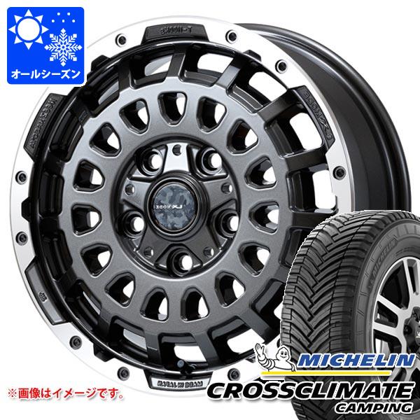 【タイヤ交換対象】フィアット デュカト L2H2/L3H2/L3H3用 オールシーズンタイヤ ミシュラン クロスクライメートキャンピング 225/75R16CP 118/116R LX モノブロック CP タイヤホイール4本セット