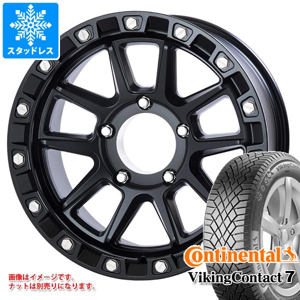 【タイヤ交換対象】5本セット トヨタ ランドクルーザー70 GRJ76K用 スタッドレス コンチネンタル バイキングコンタクト7 265/70R17 116T XL MKW M205 タイヤホイール5本セット｜タイヤ１番