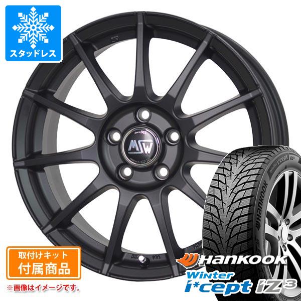 【タイヤ交換対象】BMW G01 X3用 スタッドレス ハンコック ウィンターアイセプト iZ3 X for SUV W636A 225/60R18 100H OZ MSW 85-2H タイヤホイール4本セット
