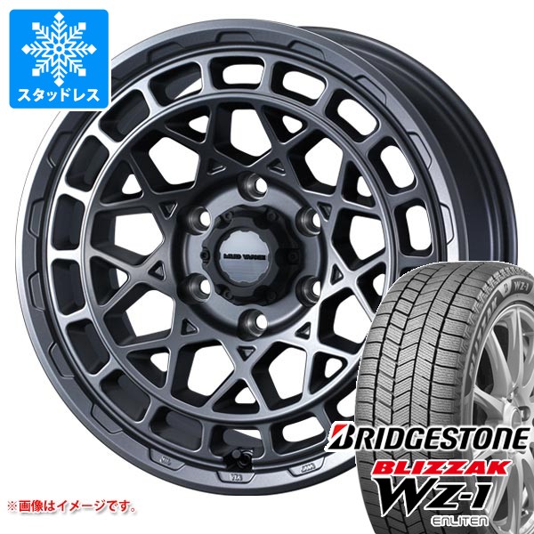 【タイヤ交換対象】トヨタ ランドクルーザー300用 スタッドレス ブリヂストン ブリザック WZ-1 265/65R18 116Q XL 2025年10月発売サイズ マッドヴァンスX タイプM タイヤホイール4本セット