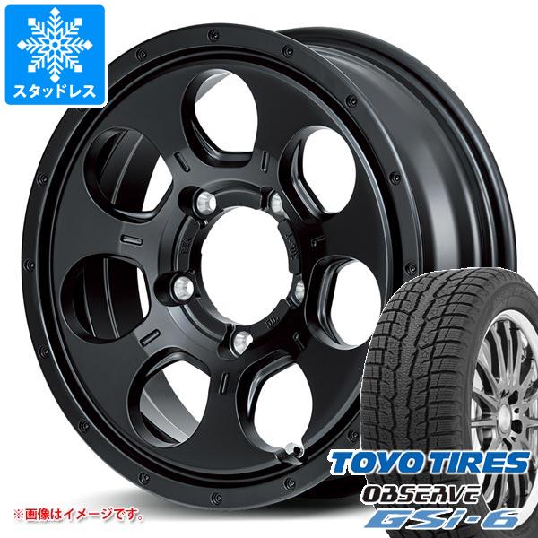 【タイヤ交換対象】5本セット ジムニー JB64W用 スタッドレス トーヨー オブザーブ GSi-6 215/70R16 100Q ロードマックス マッドエージェント タイヤホイール5本セット｜タイヤ１番