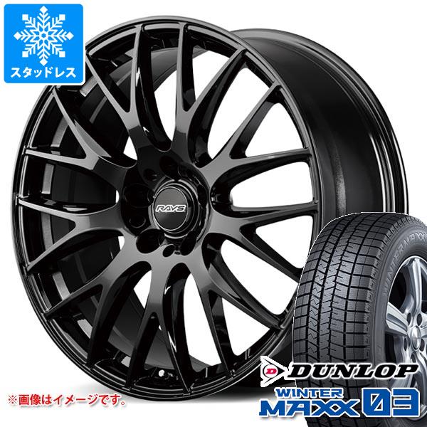 トヨタ 40系アルファード用 スタッドレス ダンロップ ウインターマックス03 WM03 225/60R18 100Q レイズ RS 2x9Plus タイヤホイール4本セット｜タイヤ１番