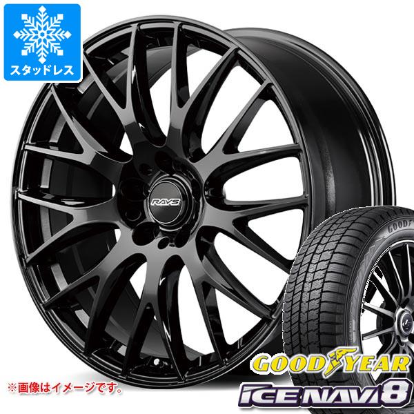 トヨタ 40系アルファード用 スタッドレス グッドイヤー アイスナビ8 225/60R18 100Q レイズ RS 2x9Plus タイヤホイール4本セット｜タイヤ１番