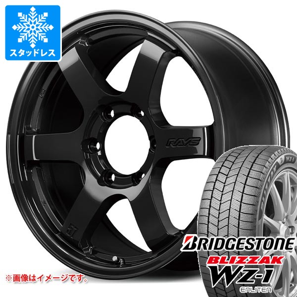【タイヤ交換対象】トヨタ ランドクルーザー300用 スタッドレス ブリヂストン ブリザック WZ-1 265/65R18 116Q XL 2025年10月発売サイズ レイズ RS 57DR-X タイヤホイール4本セット