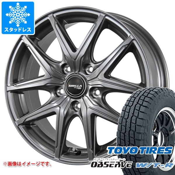 【タイヤ交換対象】BYD アット3 SC2系用 スタッドレス トーヨー オブザーブ WTR 215/65R16 C 109/107Q シビラ ネクスト F05 タイヤホイール4本セット 79,530円