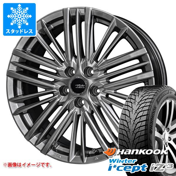 【タイヤ交換対象】トヨタ クラウンエステート AZSH38用 スタッドレス ハンコック ウィンターアイセプト iZ3 X for SUV W636A 235/55R19 105H XL テイラー TL1 タイヤホイール4本セット