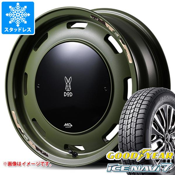 【タイヤ交換対象】ダイハツ ハイゼットトラック S500系用 2026年製 スタッドレス グッドイヤー アイスナビ7 165/65R14 79Q ウシャリントバリ タイヤホイール4本セット|タイヤ1番