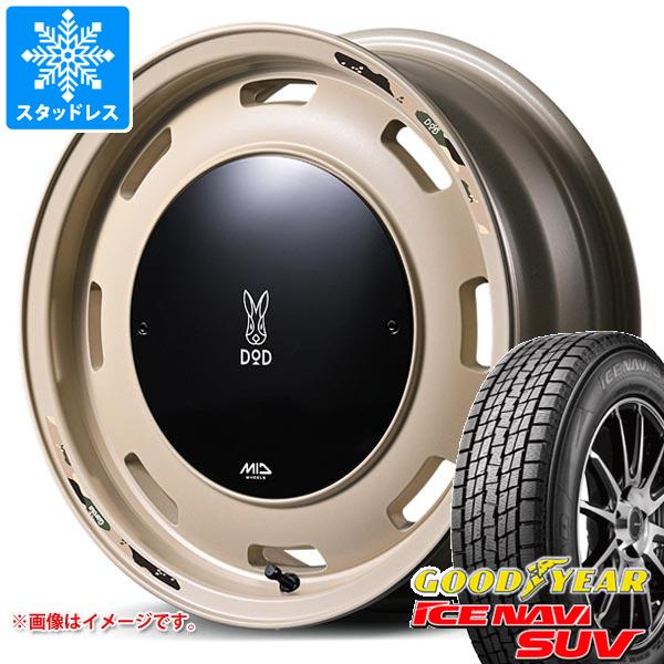 【タイヤ交換対象】スズキ ジムニー JB64W用 スタッドレス グッドイヤー アイスナビ SUV 215/70R16 100Q ウシャリントバリ タイヤホイール4本セット
