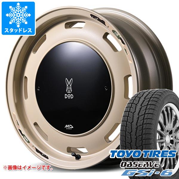 【タイヤ交換対象】スズキ ジムニーノマド JC74W用 スタッドレス トーヨー オブザーブ GSi-6 215/70R16 100Q ウシャリントバリ タイヤホイール4本セット