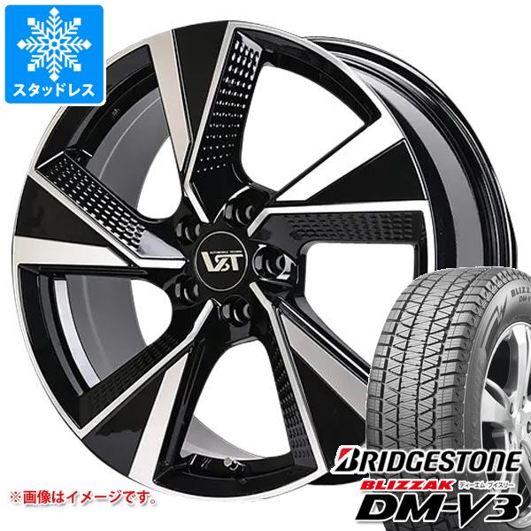 【タイヤ交換対象】ボルボ V90クロスカントリー PB/PD系用 スタッドレス ブリヂストン ブリザック DM-V3 235/55R18 100Q VST タイプST3 タイヤホイール4本セット｜タイヤ１番 133,100円